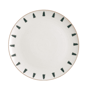 Green Tree Dinner Plate by Crate&Barrel