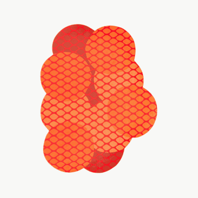 Citrus Orange in-outdoor Rugs Gan Rugs