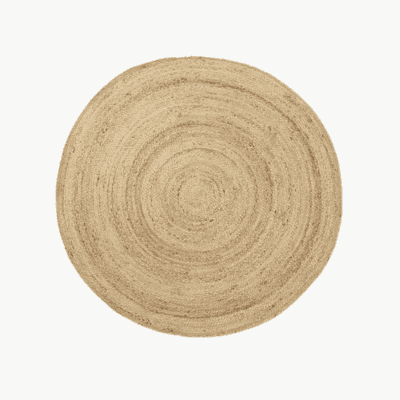 Eternal Round Jute Rug by ferm LIVING