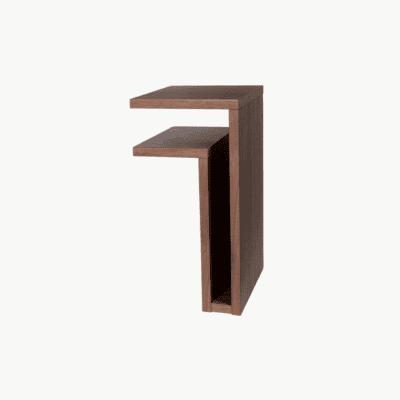 Maze - F-shelf, left, walnut