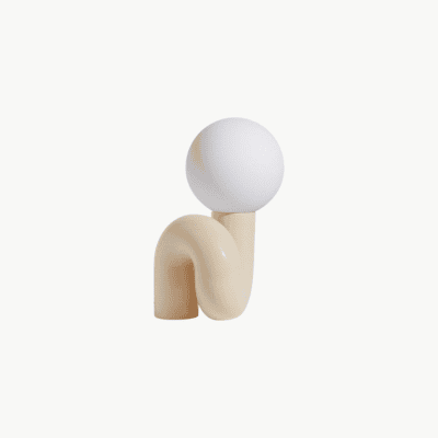 Neotenic table lamp, 51 cm, vanilla