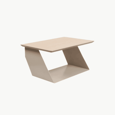 Maze - Edgy Wood shelf, eggshell - ash