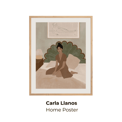 Carla Llanos Home Poster
