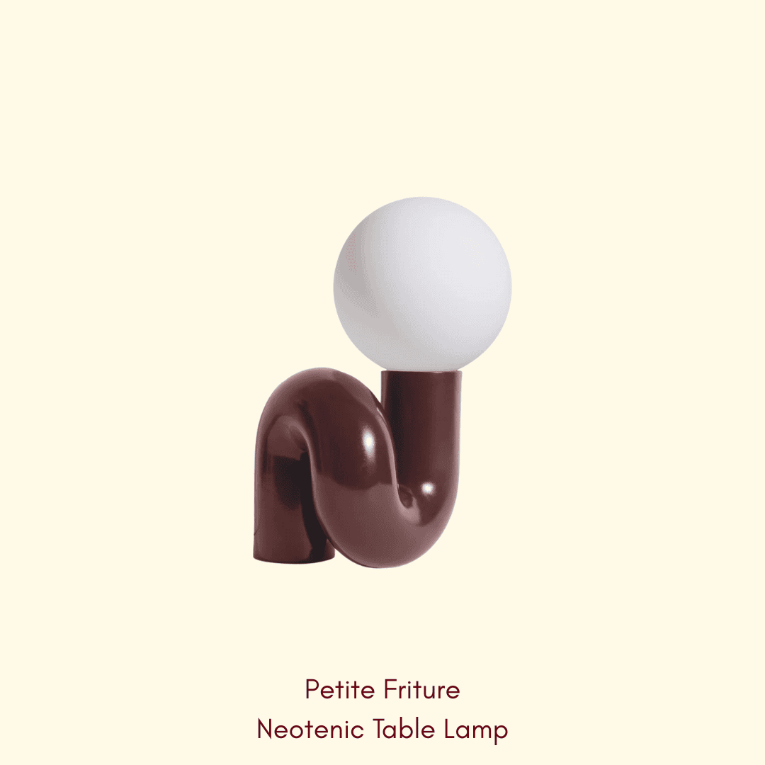 Petite Friture - Neotenic Burgundy table lamp